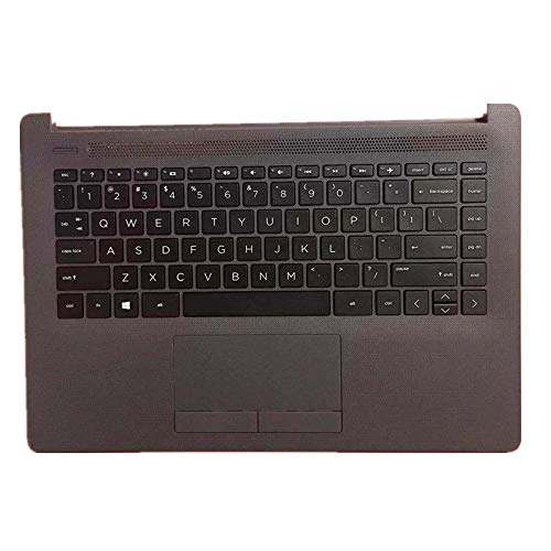 fqparts 汎用 キーボードの縁にハウジング & ノートブックキーボー & タッチパッド に適合する For HP 245 G7 ブラック 245-G7-CKE0656