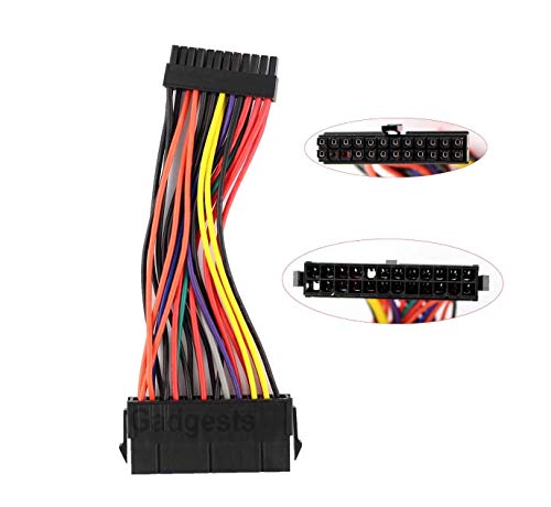 LeFix ATX電源 24ピン-ミニ24ピンケーブル Dell Optiplex 760 780 960 980 990 SFF用