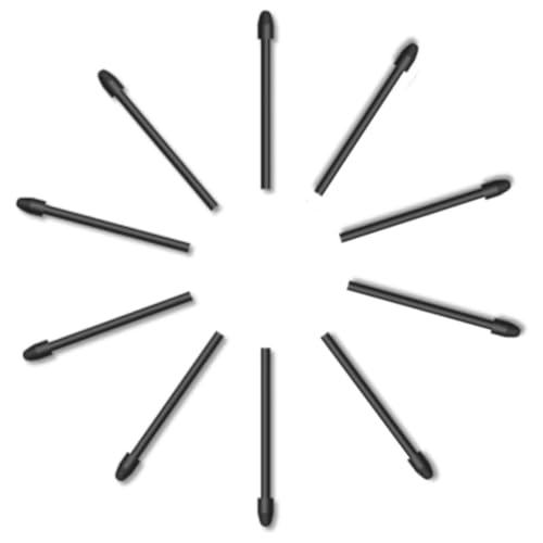 cylLUAN ペンディスプレイ Kamvas 12 用デジタルペンスタイラス PW517 と互換性のある交換用ペン先 PN05A 10 個パック
