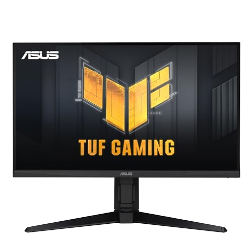 HP ASUS TUF Gaming 27インチ 1080P モニター (VG279QL3A) - フルHD、180Hz、1ms、高速IPS、極端なローモーションブラー、FreeSyncプレミアム、G-SYNC対応、スピーカー、DisplayPort、高さ調節可能、3年保証