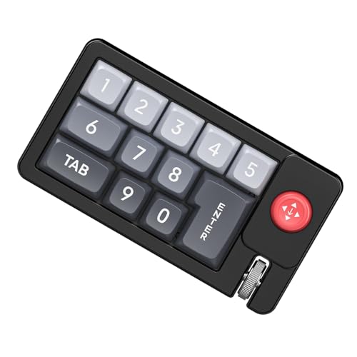 MITLEWOK ジョイスティック制御とマクロカスタマイズを備えたプロフェッショナルメカニカルゲーミングキーボードカスタマイズ可能なキーパッド12キー MSJ266S108