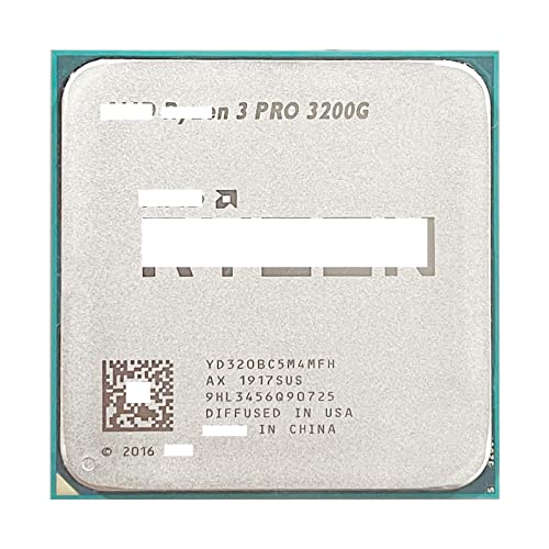 AMD PRO 3200G R3 3.6 GHz クアッドコア クアッドスレッド 65W CPU プロセッサー L3=4M ソケット AM4