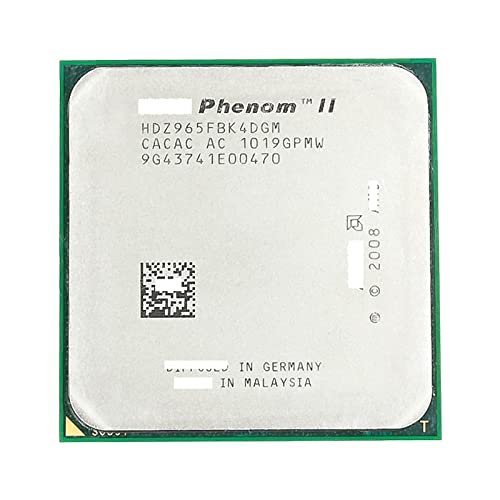 AMD 天才 II X4 965 CPU プロセッサ 3.4GHz 6MB L3 キャッシュ ソケット AM3 クアッドコア