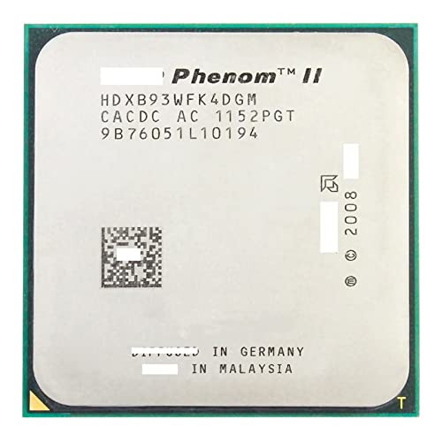 AMD ph II X4 B93 CPU プロセッサー クアッドコア (2.8Ghz/ 6M /95W / 2000GHz) ソケット Am3 Am2