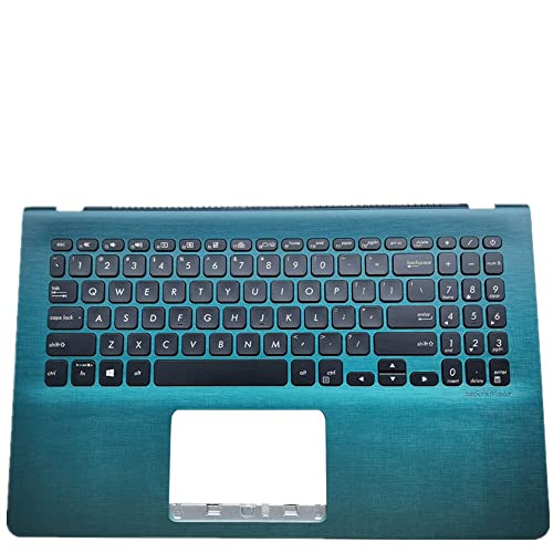 fqparts 汎用 キーボードの縁にハウジング & キーボード に適合する For ASUS X530UA X530UF X530UN-1A X530UN-1B X530UN-1D X530UN-1E X530UN-1G X530UN-2F 青い 米国英語のレイアウト X530-CKE-XP-1357
