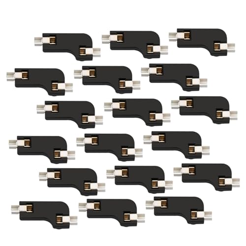 BUGUUYO 20個入りホットスワップ可能なキーボード用PCBソケット ABS素材採用耐久性 12V定格電圧対応の高速軸交換用SIPソケット メカニカルキーボード用 I11ODEK