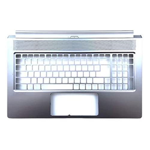 eseegoo 汎用 キーボードの縁にハウジング に適合する For MSI For P75 Creator 8SC 9SC (MS-17G2) シルバー US English Edition WS60-CKE-HS0849
