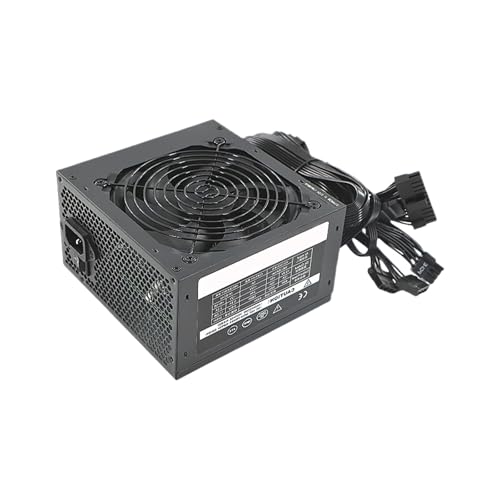 Uitndvyte 400 ワットデスクトップコンピュータ電源ユニット熱管理 8Pin 鉱夫採掘洞窟鉱山アクセサリーメタルケースゲーム