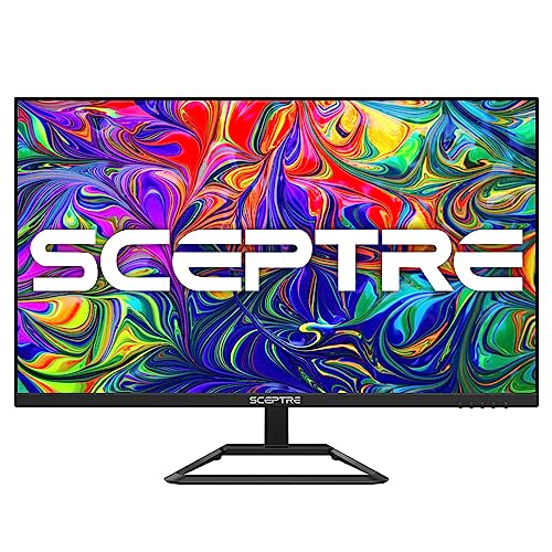 Sceptre Monitor IPS 4K UHD 3840 x 2160 de 32 Pulgadas DisplayPort x2 HDMI x2 99% sRGB Altavoces Integrados, Negro máquina 2024 (U325W-UPT)