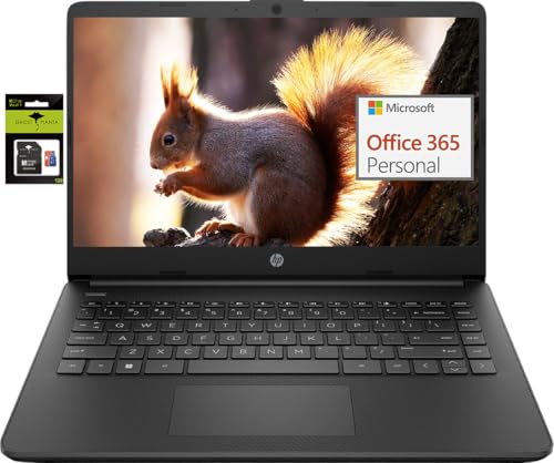 HP 14 プレミアム HD ポータブル ノートパソコン 学生 ビジネス、クアッドコア Intel HP