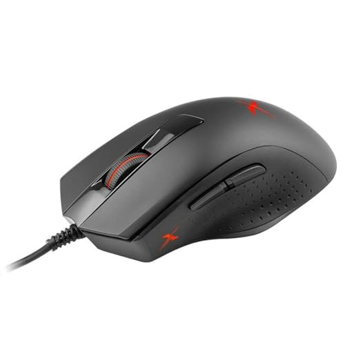 Bloody X5 MAX ゲーミングマウス RGB Esports USB - 4 オンボード調整可能スイッチ - BC3332-A 光学センサー / 10,000 CPI - 12 RGB 雷効果 - 滑り止めグリップ処理 | ブラック