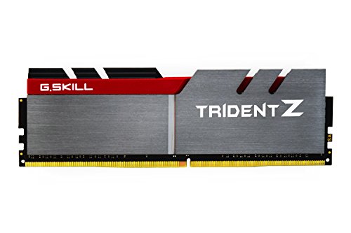 G.Skill (3200MHz, 32GB (8GBx4)) - G.SKILL TridentZ Series F4-3200C16Q-32GTZB 32GB (8GBx4) DDR4 3200MHz C16 1.35V Memory Kit FBA_F4-3200C16Q-32GTZB