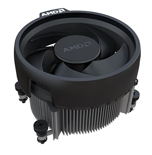 TT Racing AMD Wraith Stealth Socket AM4 4-Pin Connector CPU Cooler With Aluminum Heatsink & 3.93-Inch Fan (Slim)