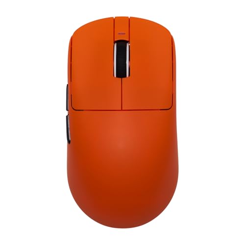 エーティーケー ATK ワイヤレス ゲーミングマウス VXE Dragonfly R1 PRO MAX Orange 軽量54グラム Pixart PAW3395搭載 最大150時間 冷感コーティング 4Kポーリングレート対応 国内正規品