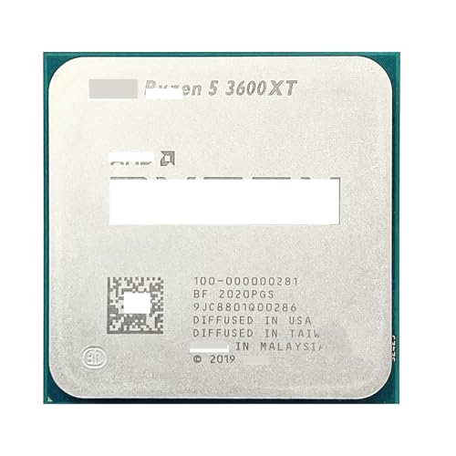 Apple 3600XT R5 3.8 gHz Six-Core Twelve-Thread CPUプロセッサ7NM 95W L3 = 32M 100-0000281ソケットAM4
