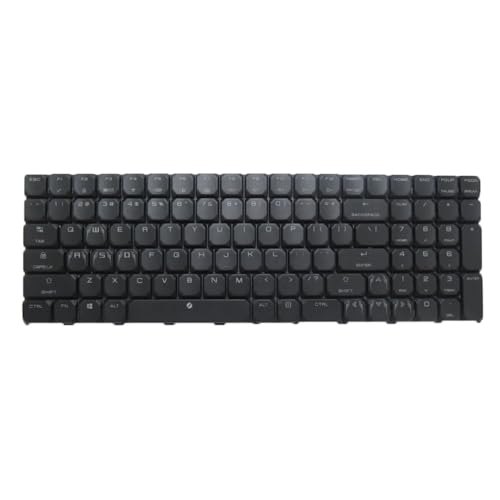 キーボード ノートパソコンキーボード に適合する Eluktronics MECH-15 G2R (RTX 2070, 2070 Max-Q) 9th Gen 米国配列（US） バックライト付き ブラック フレームなし MECH-15 G2 Keyboard US 4
