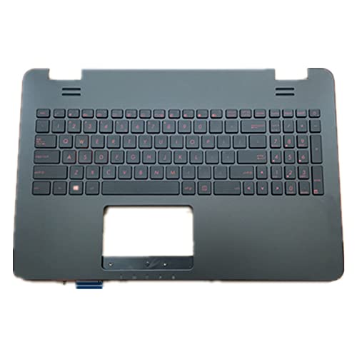 キーボード 汎用 キーボードの縁にハウジング & キーボード に適合する For ASUS GL551 GL551JK GL551JM GL551JW GL551JX ブラック 米国英語のレイアウト 小さなエンターキー GL551-CKE-HS1050