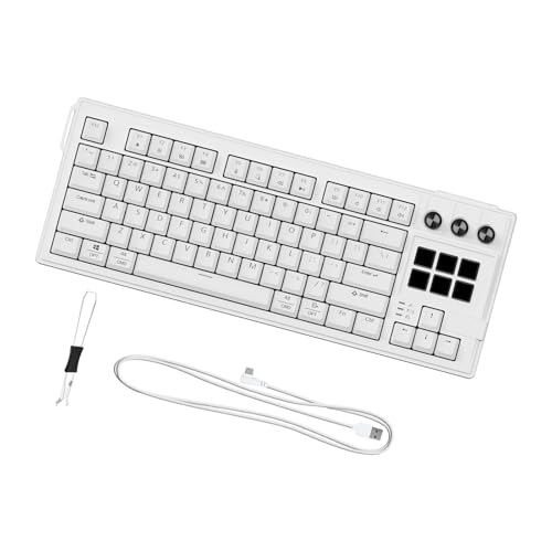 Kelvix 多層減衰コードキーボード、6 度調整可能なスタンドとアンチゴースト技術を備えたホットスワップ可能なキーボード