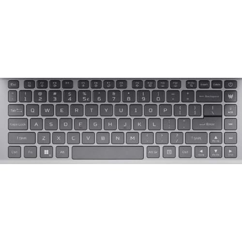キーボード RGB バックライト付き キーボード に適合する ACER Predator Triton 17 X PTX17-71 N23Q10 米国配列（US） カラフルなバックライト付き 黒 対応ノートパソコン US2 PTX17-71 Keyboard