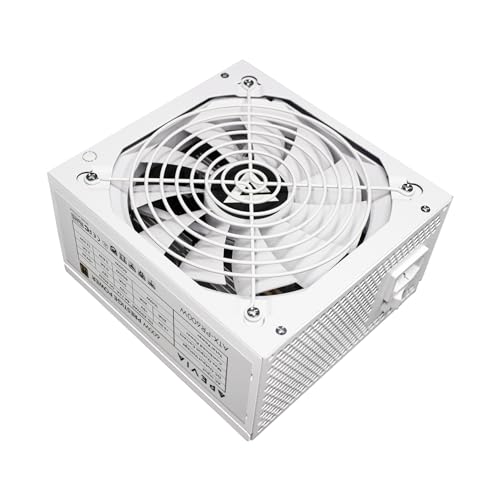 【並行輸入品】 Apevia ATX-PR600W-WH プレステージ 600W 80+ ゴールド認証 RoHS準拠 アクティブ PFC ATX ゲーミング電源 ホワイト