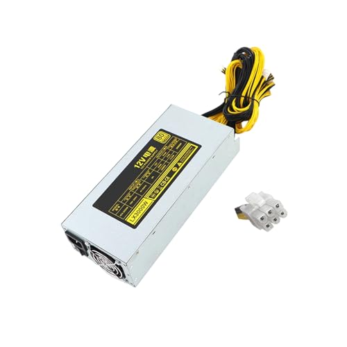 Vdaxvme 3600W 3300W 3000W シングルチャンネル 12V 15x6ピン サーバー電源 静音 ミュート 冷却 ゲーミングPC電源
