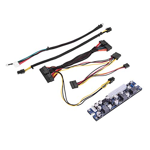 Zymothrix LD - 200W 19V DC入力ピン電源モジュール、DC - ATX電源、過電圧および短絡保護機能付きミニITXマザーボード用ファンレス静音PSU Zymotne7805g4cm