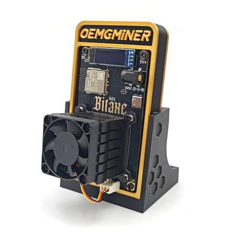 OEMGMINER Bitaxe Gamma 601 BTCマイナー1.2TH/s、BM1370 ASICチップ、2.4G WiFi、18W/TH、安定性を高めるための新しいベースデザインの暗号宝くじマイニングマシン 家庭用マイクロサイレント - S21 Pro対応