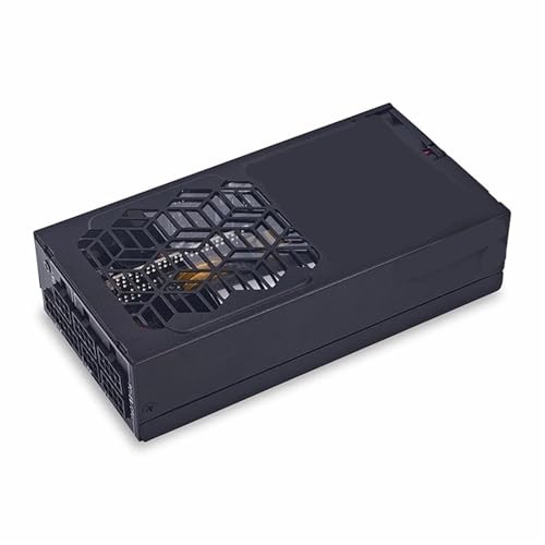 EMNXSDKT 互換性がありますMETALFISH Flex 500W 600W モジュラー電源、Flex-ATX 1U ミニ PSU 90-264V と互換性あり、ITX コンパクト PC NAS POS AIO 用(600W)