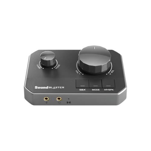 CREATIVE Labs Sound Blaster G8 USB DACとAMP。 SB1900
