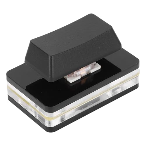 Jectse 1 キー キーボード、USB ボタン シングル キーボード スイッチ プーラー付き片手メカニカル ゲーミング キーボード、プログラマブル マクロ PC キーボード (BLACK) Jevao06bcsz5-12