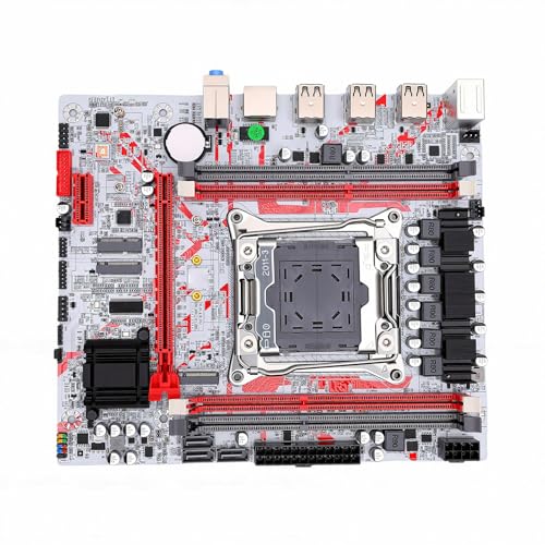 Acogedor X99 マザーボード、LGA 20111-3 マイクロ ATX ゲーミングマザーボード Xeon E5 V3 V4 DDR3 CPU 用 4 チャンネル DDR3 128GB M.2 NVMe 付き Acogecqdieztrn4