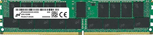 Micron MTA18ASF4G72PDZ-3G2B2 32GB DDR4-3200 2Rx8 (16Gb) LP ECC RDIMM メモリ (MEM-DR432L-CL04-ER32)
