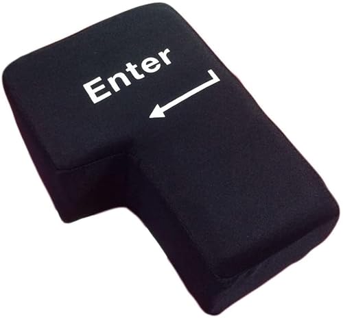 Geente 【 ここぞという時に 】 巨大 エンターキー パソコン PC BIG 約1700倍 USB おもしろグッズ クッション 景品 贈り物 ST-KYO 47-HGJH