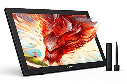 XPPen 液タブ 23.8型 大画面 2K QHD 液晶ペンタブレット 傾き検知 充電不要ペン付 お絵描き用 イラスト制作 ソフトウェア付き Artist 24 Windows 7以降、Mac OS X10.10以降、Chrome OS 88以降、Linux ArtistCD240Q_JP