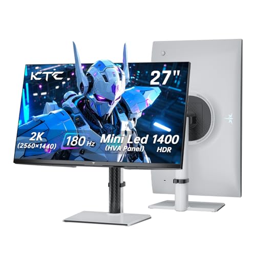 KTC M27T6 ゲーミングモニター 量子ドット技術 高輝度ミニLED搭載 ［27型 /WQHD(2560×1440） /ワイド］