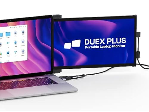 MP Mobile Pixels Duex Plus ノートパソコン用ポータブルモニター、USB C/USB A プラグアンドプレイ 13.3インチノートパソコンスクリーンエクステンダー