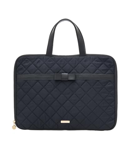 Maison de FLEUR (メゾン ド フルール) オペラリボンキルト ブラック 08000247300
