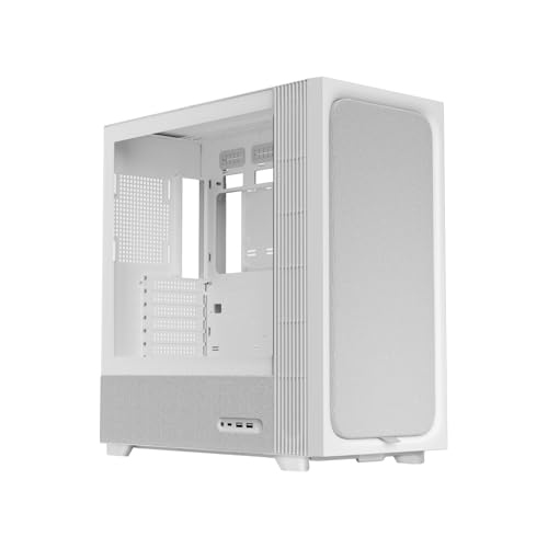 TRYX｜トライエックス [ATX /Micro ATX /Mini-ITX] FLOVA F50 シリーズ ホワイト C-F500F-FM1E-G0W