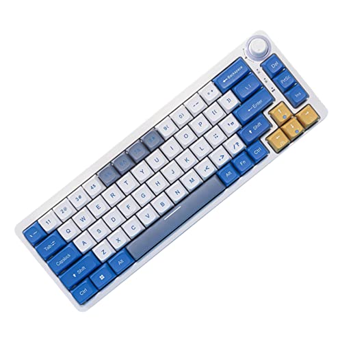 Maiitmor 有線メカニカルキーボードゲーム用のホットスワップ可能なRGBゲーミングキーボード - 白い HXZ-5604