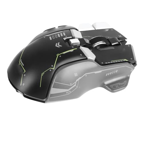 VIBRIPRIYA 2.4 グラムワイヤレス ゲーミングマウス 11 ボタン 3 つのモード 1200 1600 2000 2400 4000 DPI RGB ライト Win 7 8 10 JP117240712