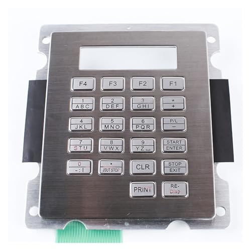 JGBVFFH セルフサービスターミナルキーボード、耐湿ステンレス鋼工業用キーパッド、セルフサービスカウンターATMキーボード(RS-232)