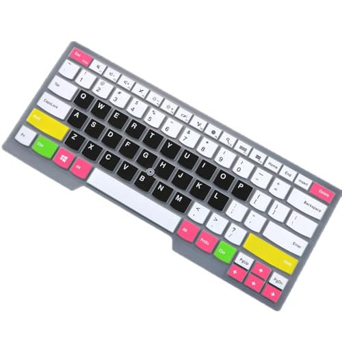 Kfwfuaee T480S T490S用保護シリコンキーボードフィルム 家庭および学校用 メンテナンスが簡単 シリコンキーボードスキン
