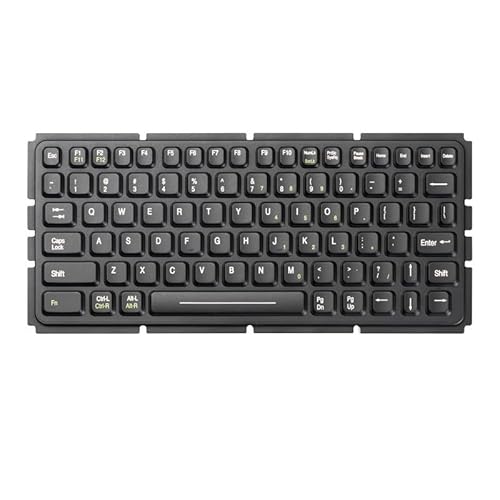 JGBVFFH 耐久性のあるシリコンキーボード、ポータブル産業用ラップトップキーボード