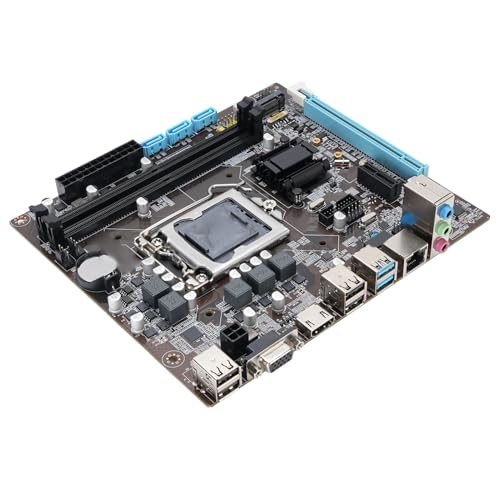 Focket H110 ゲーミングマザーボード LGA 1151 ATX 2チャンネル DDR4 M.2 Nvme NGFF Serial ATA3.0 6GB PCIeマザーボード 8層PCB構造 ゲーミングマザーボード 6 7 8 Gen 14nm CPU用 Focketnyz4f5mgca