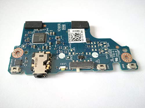 SOUTHERNINTL 交換用Dell XPS 12 9Q23 オーディオヘッドホンポート電源ボタンボード 7RFHW 07RFHW LS-8824P