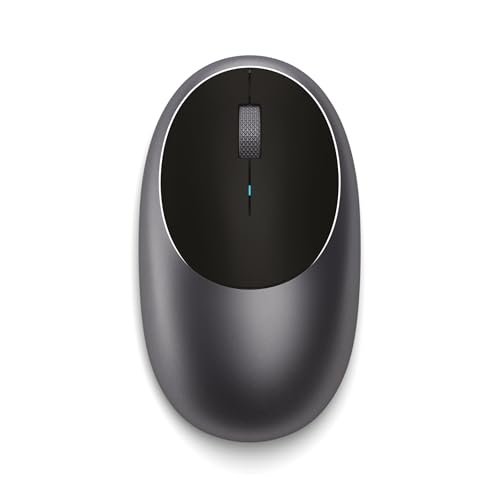 Satechi M1 無線 ワイヤレス マウス アルミ製（USB-C充電式、1200DPI、人間工学デザイン対応のBluetoothマウス、MacBook Air & Pro、ノートPC、iPadなど対応）– スペースグレー