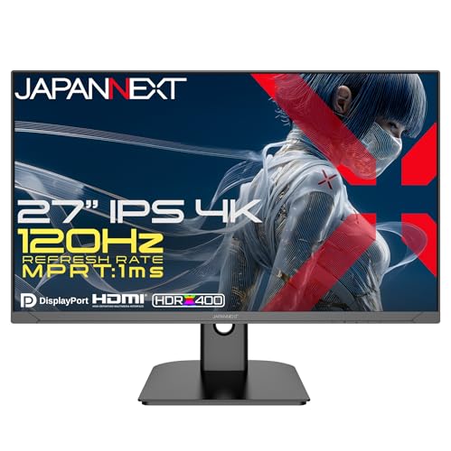 JAPANNEXT JN-Ei27G120U2 27型 4K UHD 液晶ディスプレイ