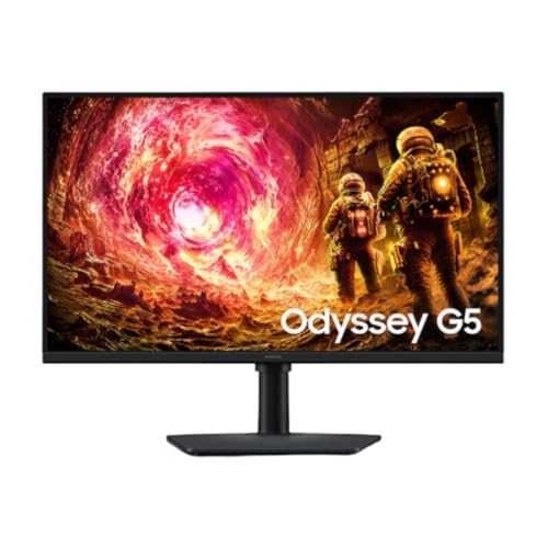 HP Odyssey G5 LS27FG500 27インチ IPS QHD 180Hz ゲーミングモニター PS5対応 WQHD 1ms Fast IPS 高リフレッシュレート対応 [並行輸入品]