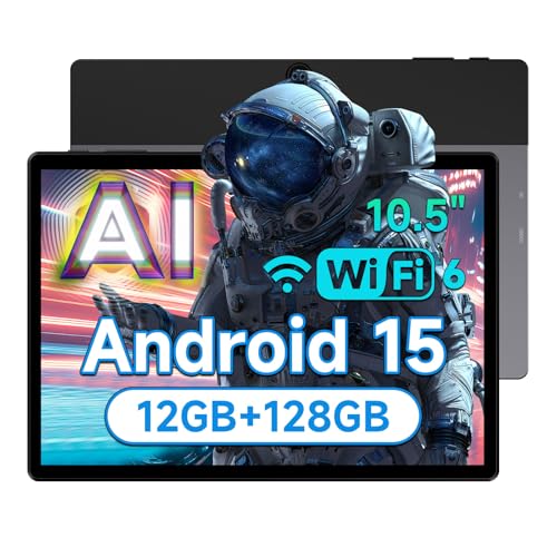 ALLDOCUBE iPlay70S Android15 タブレットAI 10.5インチ タブレット A733MX-N3X CPU 8コア 1920×1280解像度 デュアルType-Cポート USB3.1 アンドロイドタブレット 12GB+128GB+1TB拡張 LPDDR4X UFS2.2 WiFi6 BT5.2 6000mAh 重力センサー 光センサー 明るさ自動調整 2MP/5MPカメラ