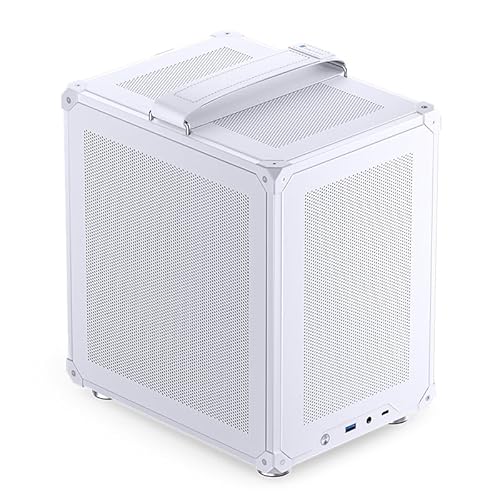 MESH JONSBO C6-ITX ITX 高さ170mmまで CPUクーラー対応 (C6-ITX版 ハンドルホワイト)